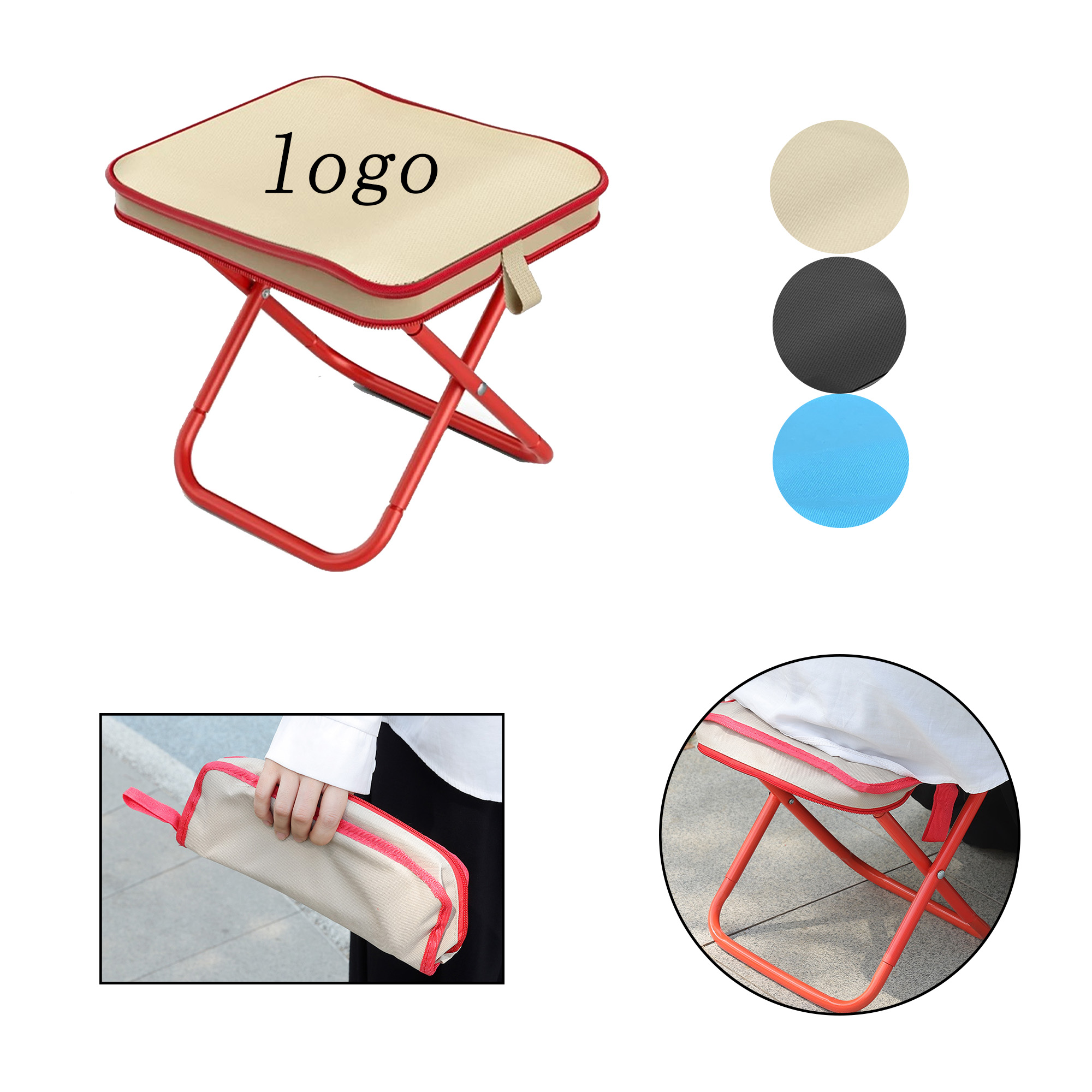 Portable Folding Chair For Outdoor Fishing 2