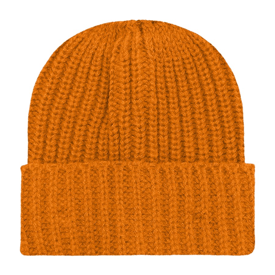Chunky Ribbed Cuffed Beanie with Custom Logo - 100% Acrylic 54