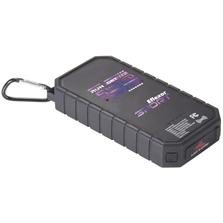 High Sierra® IPX 5 Solar Fast Wireless Power Bank 90