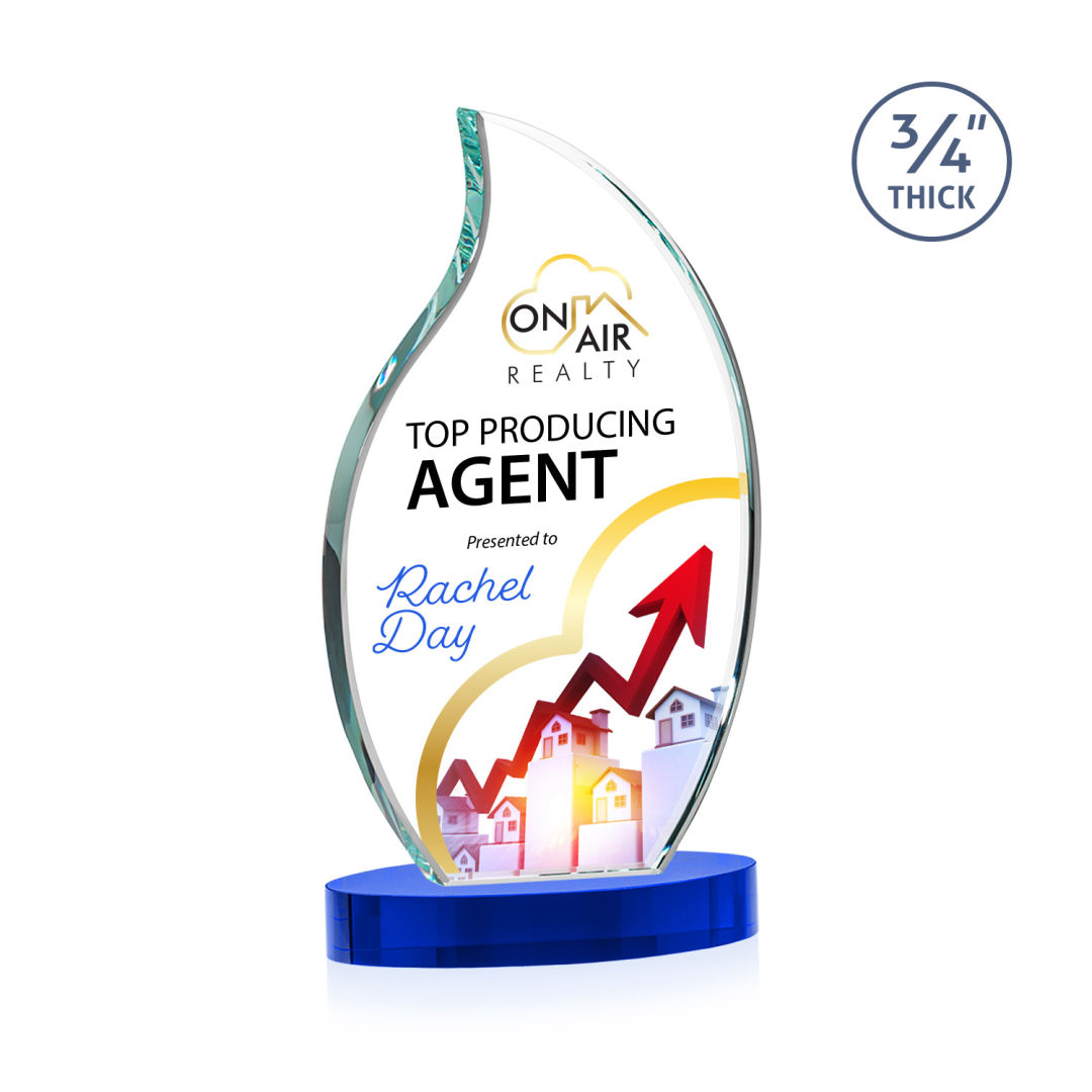 Croydon VividPrint™ Award on Alberton Base - Blue 4