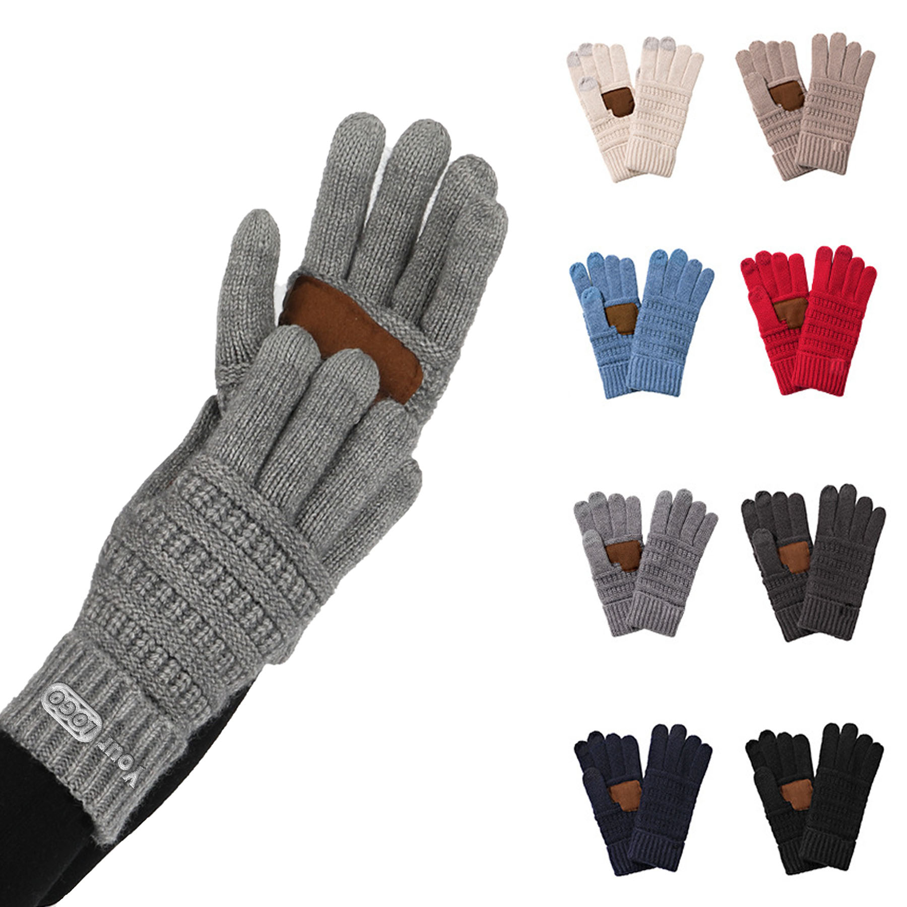 Outdoor Non-Slip Knitted Gloves 2