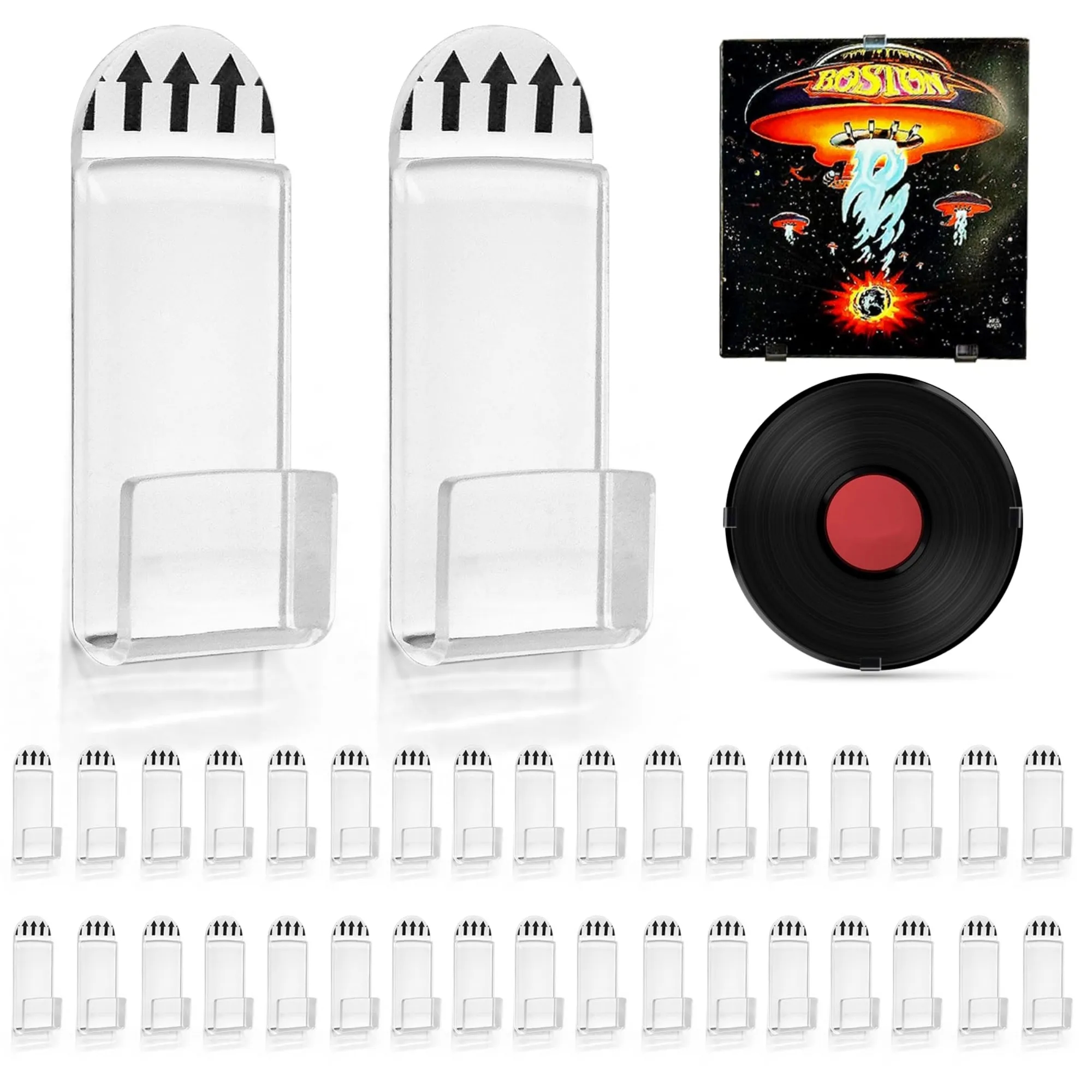 Acrylic Vinyl Record Wall Mount Display Holder 13