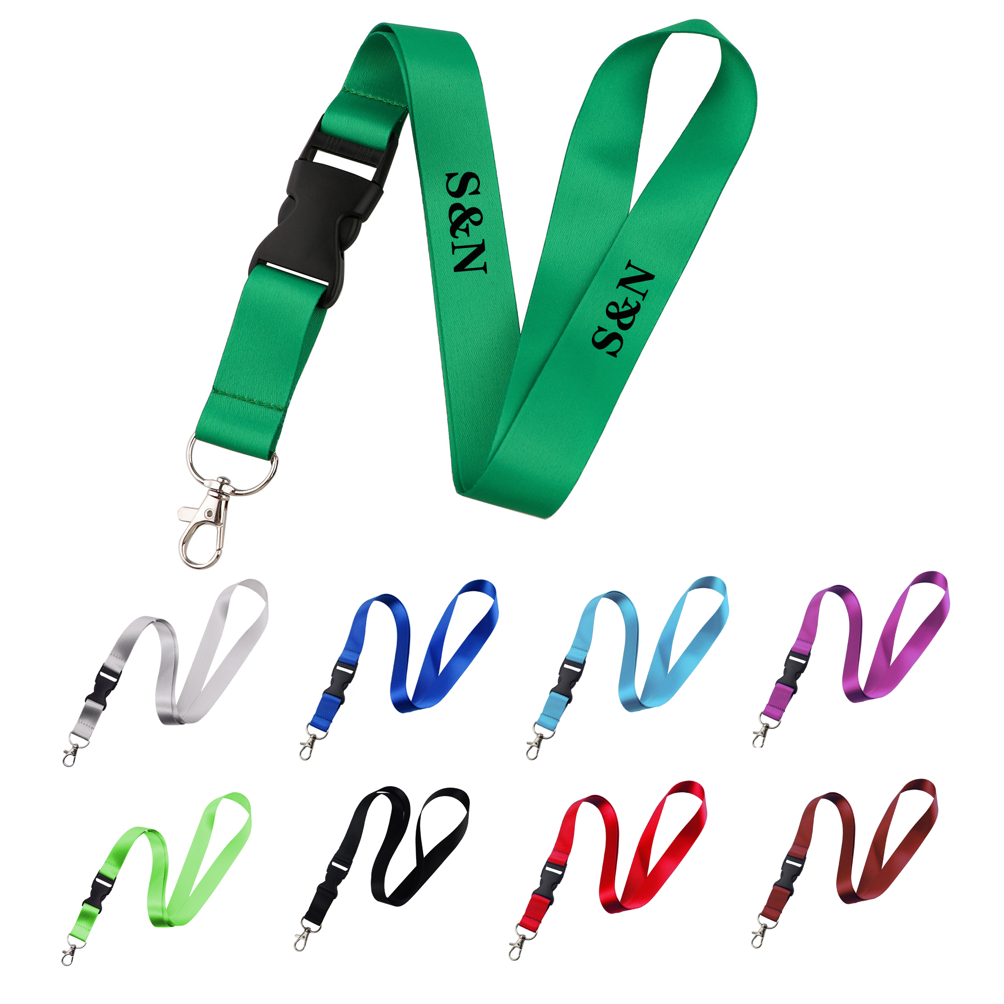 Removable Buckle Key Chain Lanyard 5