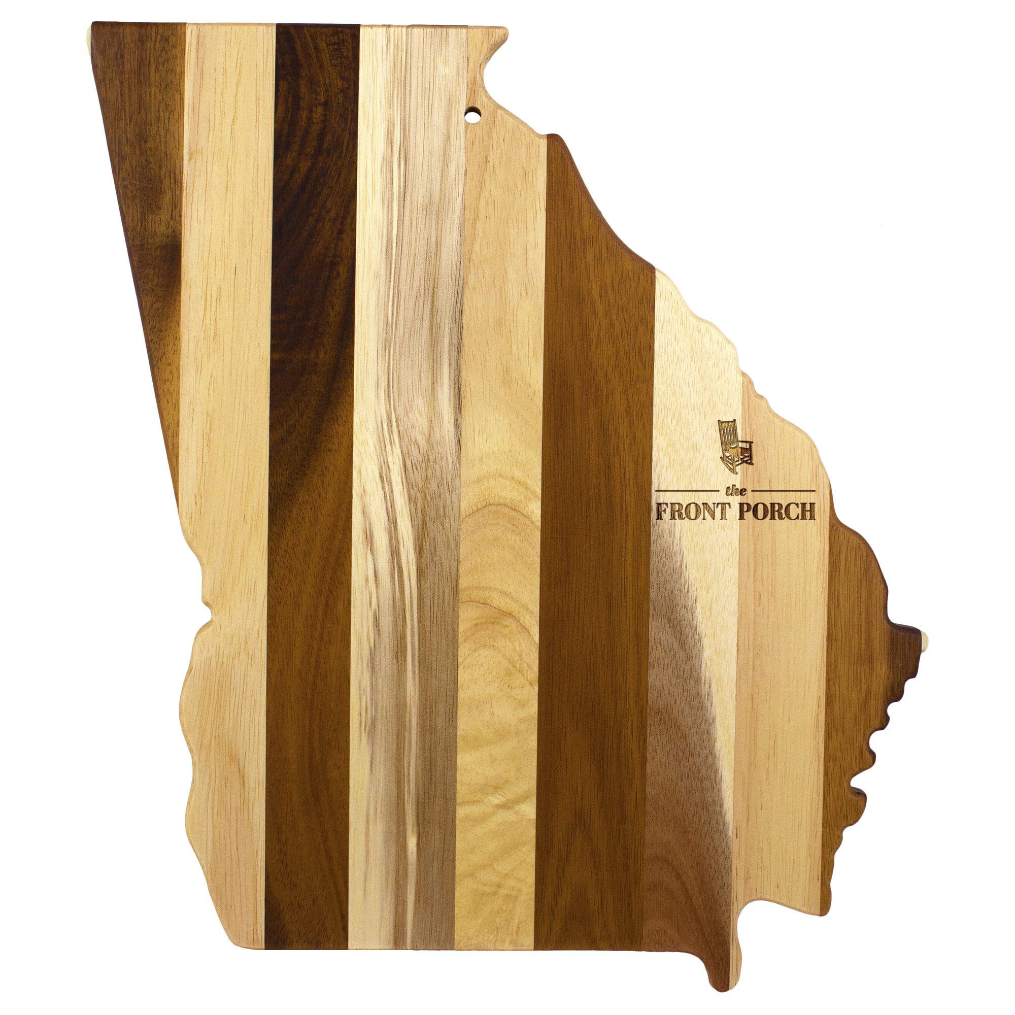 Rock & Branch® Shiplap Series Georgia State Shaped Wood Serving and Cutting Board
