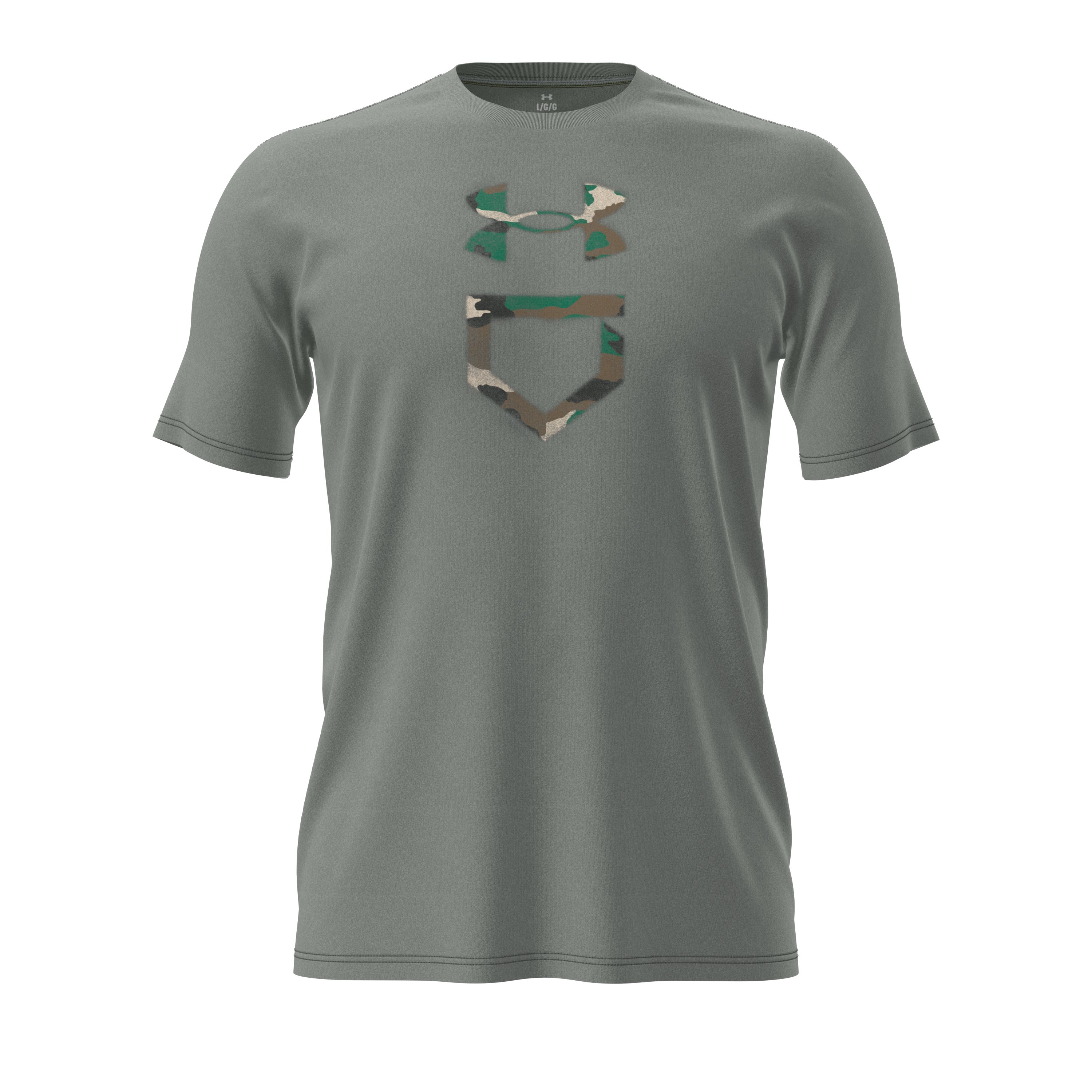 UA Baseball Camo Plate Men's Short Sleeve 2