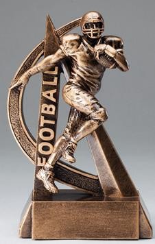 6-1/2" Ultra Action Football Player Sports Resin 2