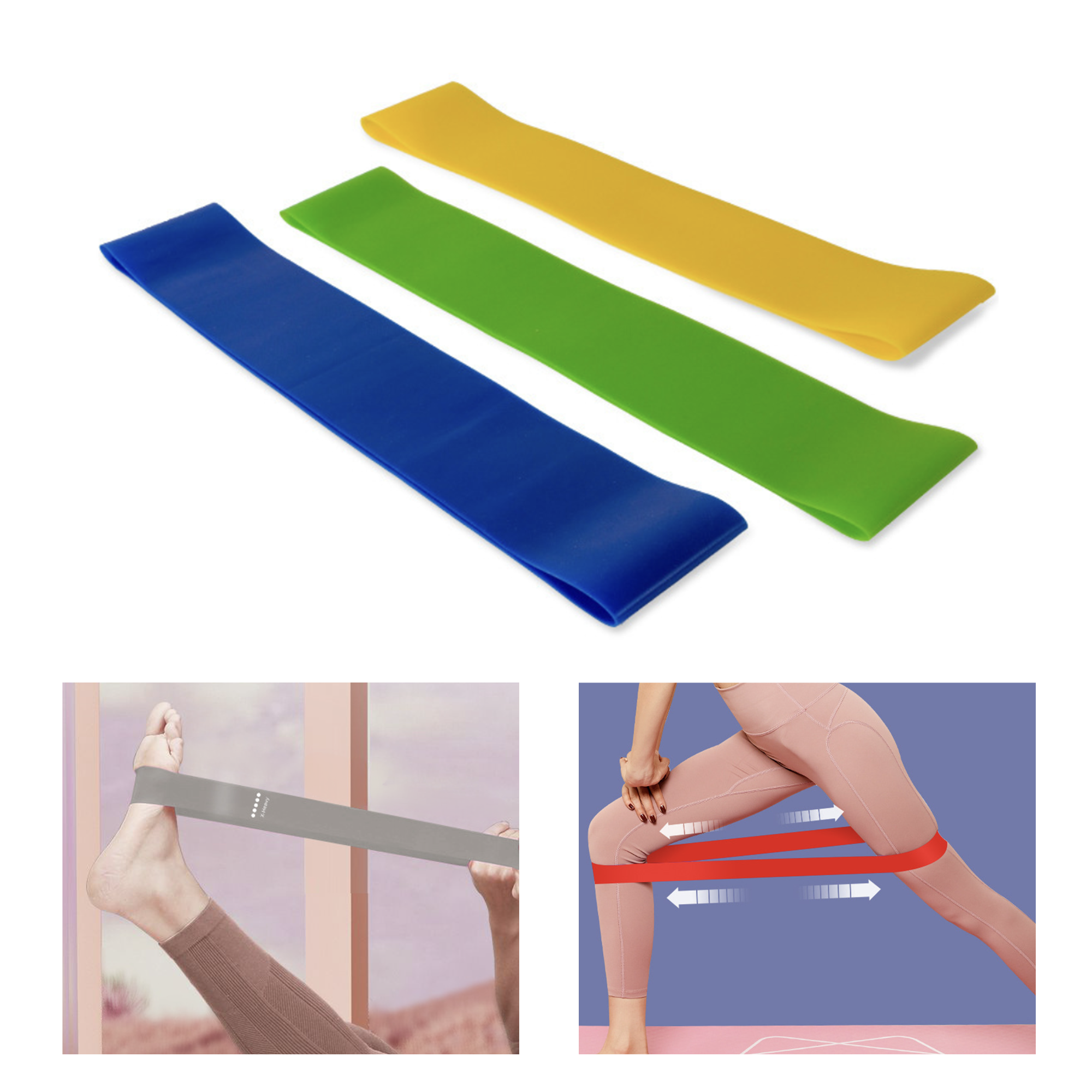 MOQ 50 PCS Versatile Yoga Resistance Band 1