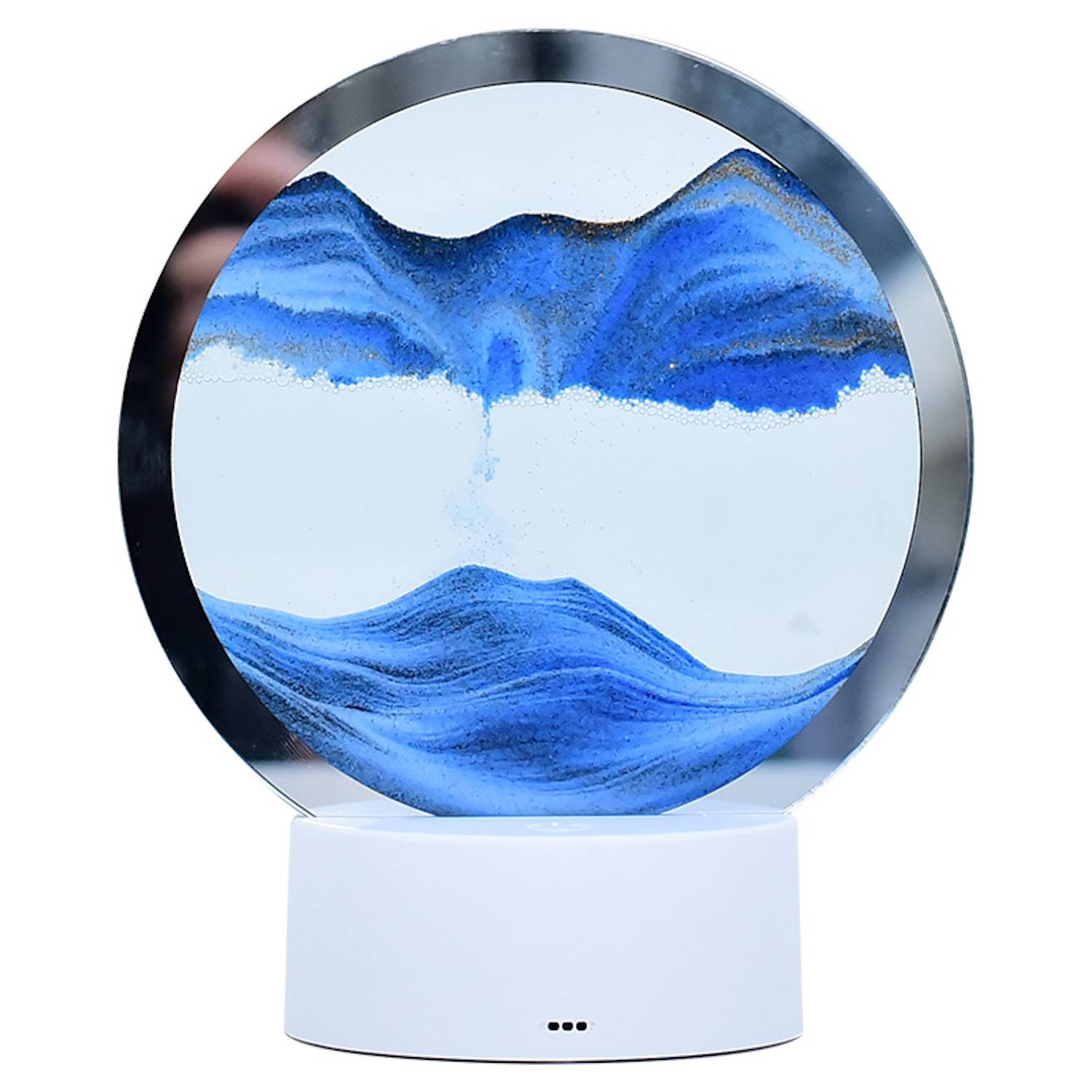 Glass Flow Sand Art Rainbow Night Light 4