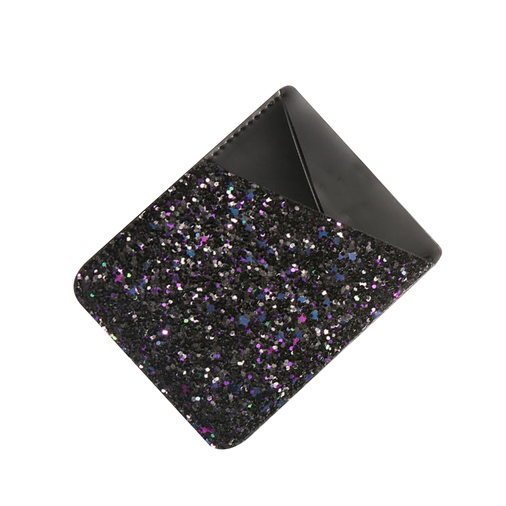Sequin Design Cell Phone Wallet Card Holder 4