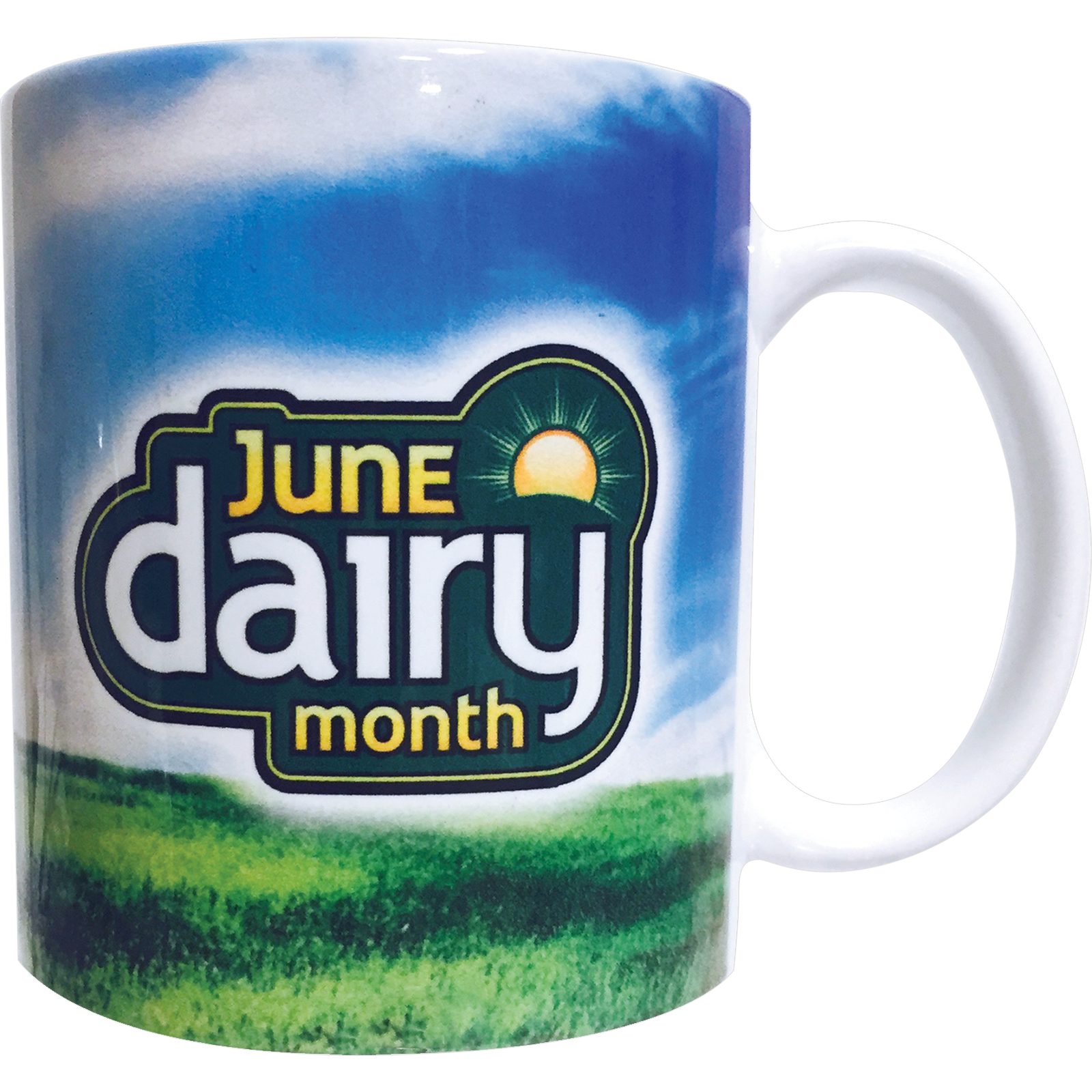 Full Color 11oz White Ceramic Mug 1