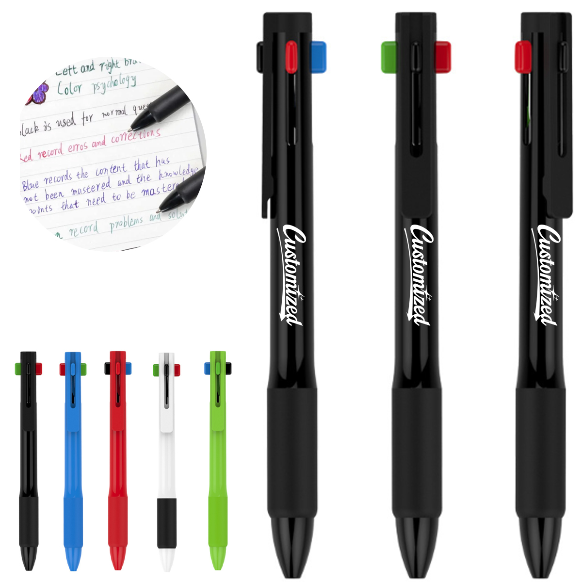 4-in-1 Multicolor Ballpoint Pen 3
