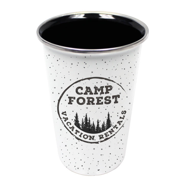 17 oz. Speckled Enamelware Tumbler 2