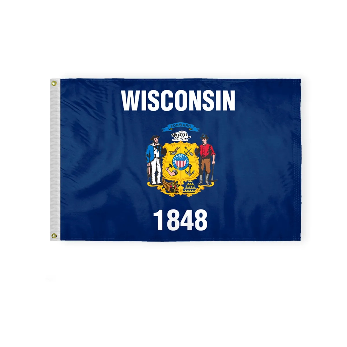 12"x18" to 8'x12' Wisconsin Nylon Flags 3