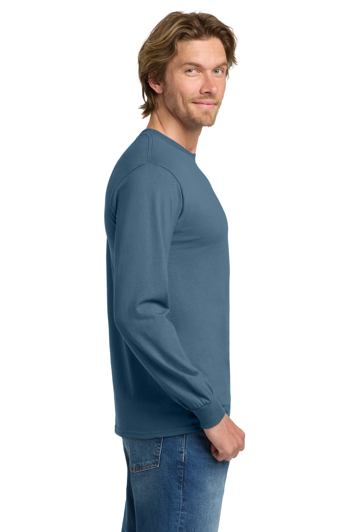 Gildan - Heavy Cotton 100% Cotton Long Sleeve T-Shirt. 5400 247