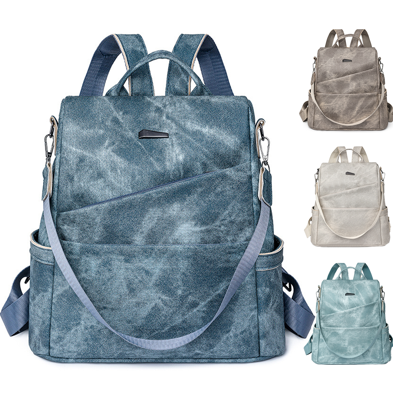 Water-Resistant Casual Backpack 11