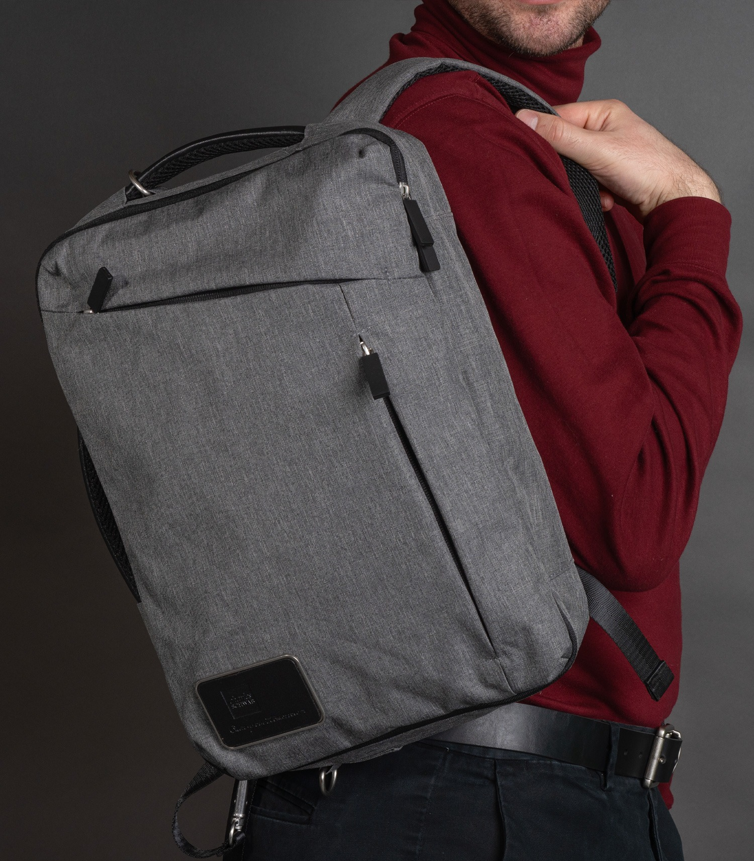 The Metropolitan Messenger Backpack 4