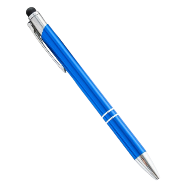 Metal Ballpoint Pen W/ Stylus 8