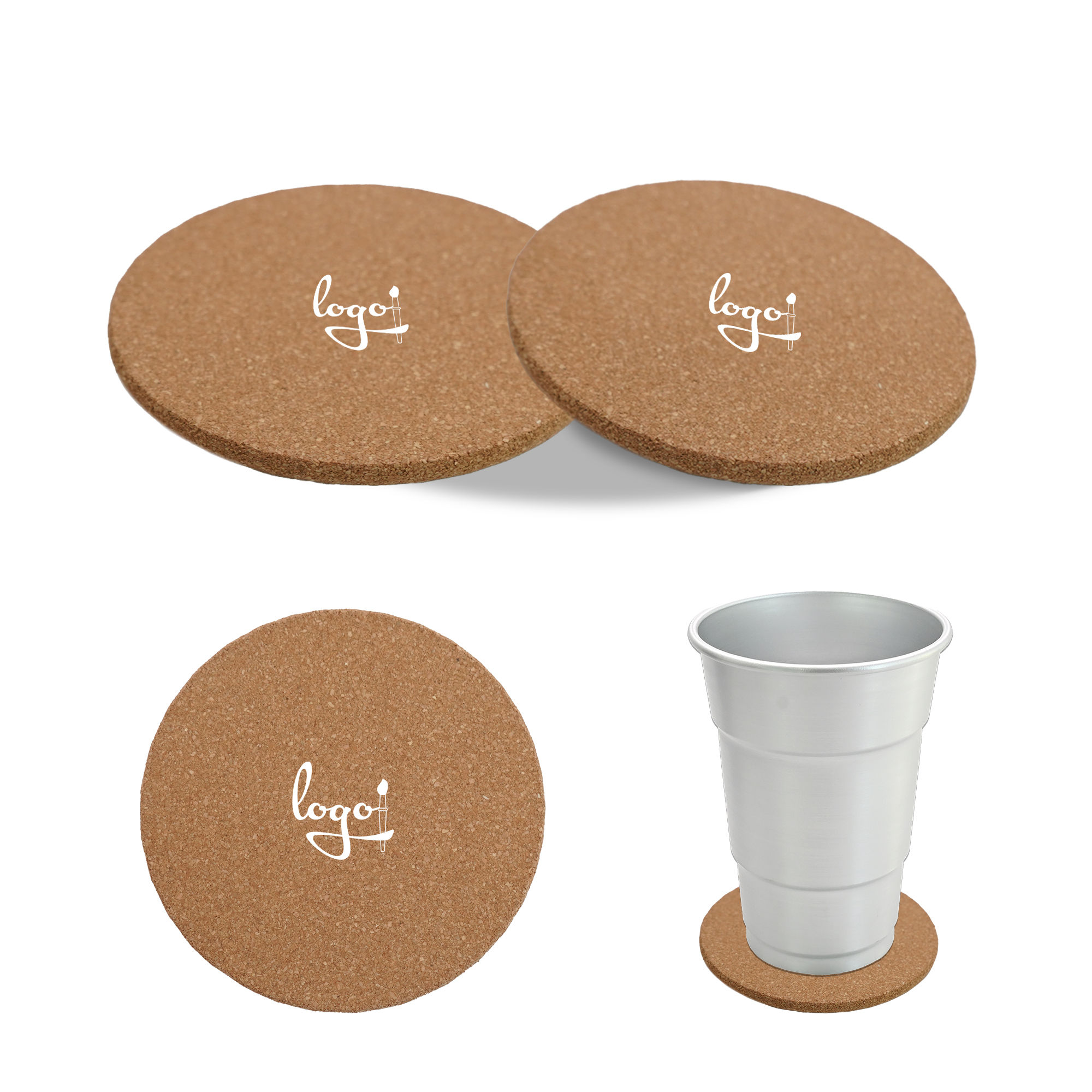 Full Color Cork Coasters MOQ50 2