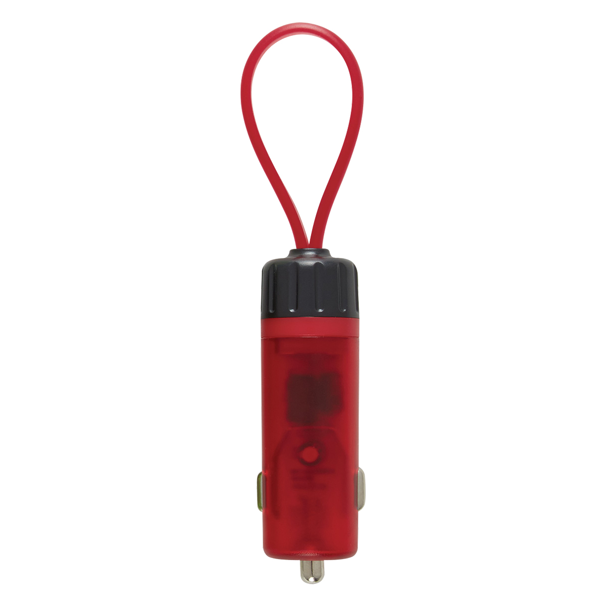 Luminous USB Car Charger Key Strap 3