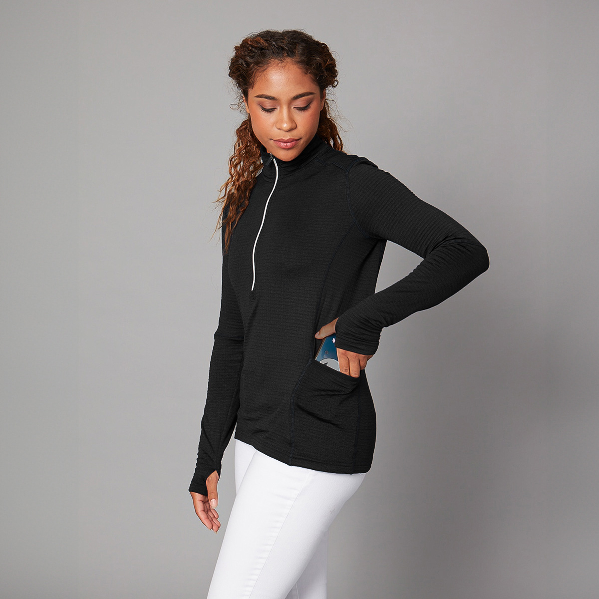 Ladies Laguna Lightweight Pullover, custom hoodie or sweatshirt with logo imprint 4