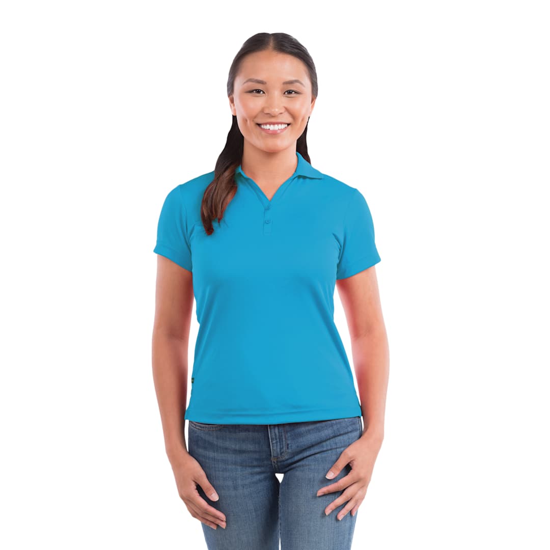 Women's MORENO TEXT MICRO SS POLO 370