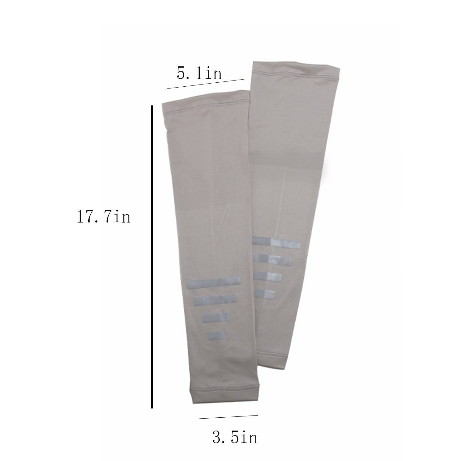 Reflective Strap Sun Protection Compression Arm Sleeves 7