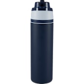 Elvin 28oz Recycled Stainless Flip Straw Bottle, custom water bottle with logo imprint 135
