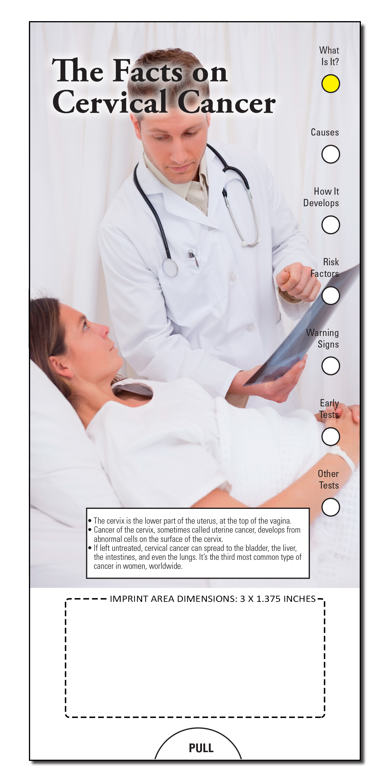 SLIDE CHART - The Facts on Cervical Cancer Slide Chart 1