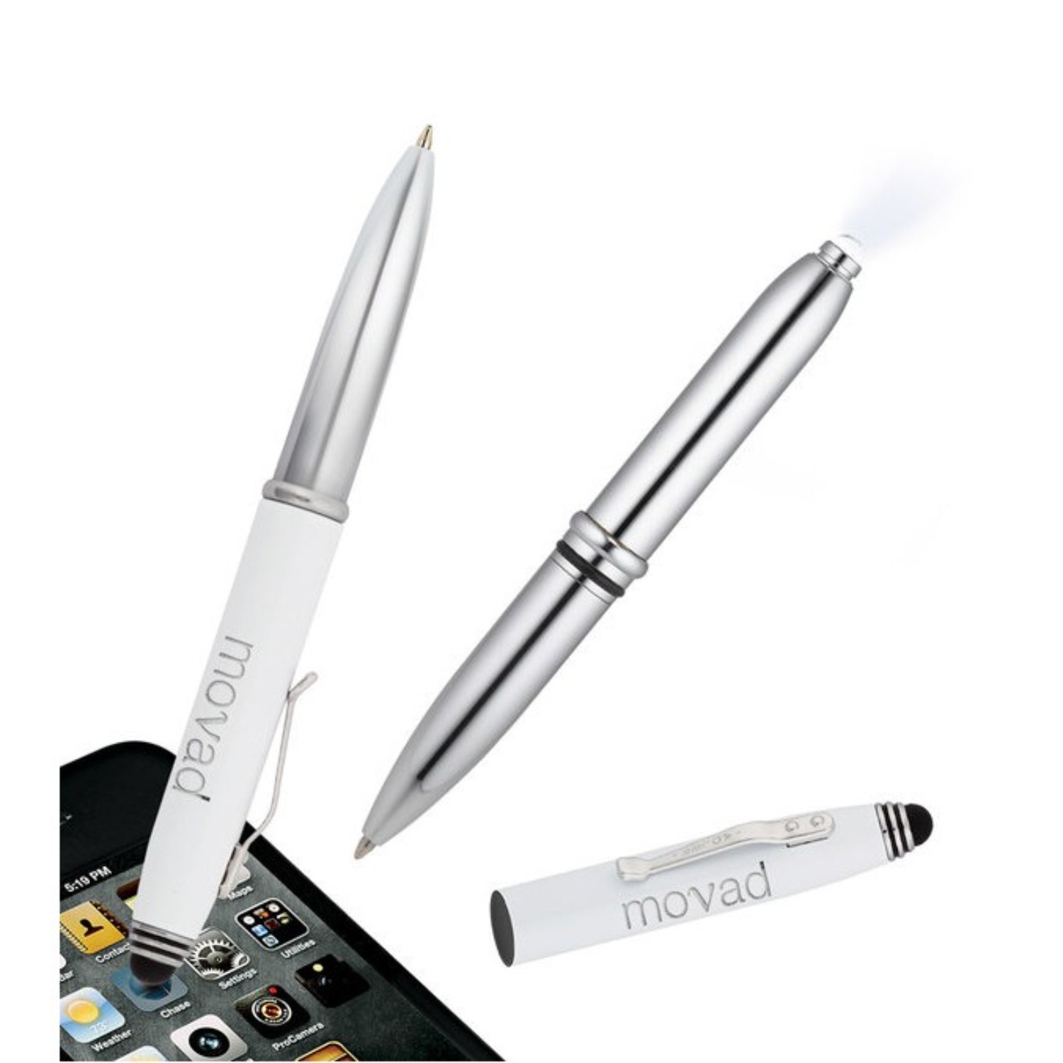 Flashlight and Stylus Metal Pen 31