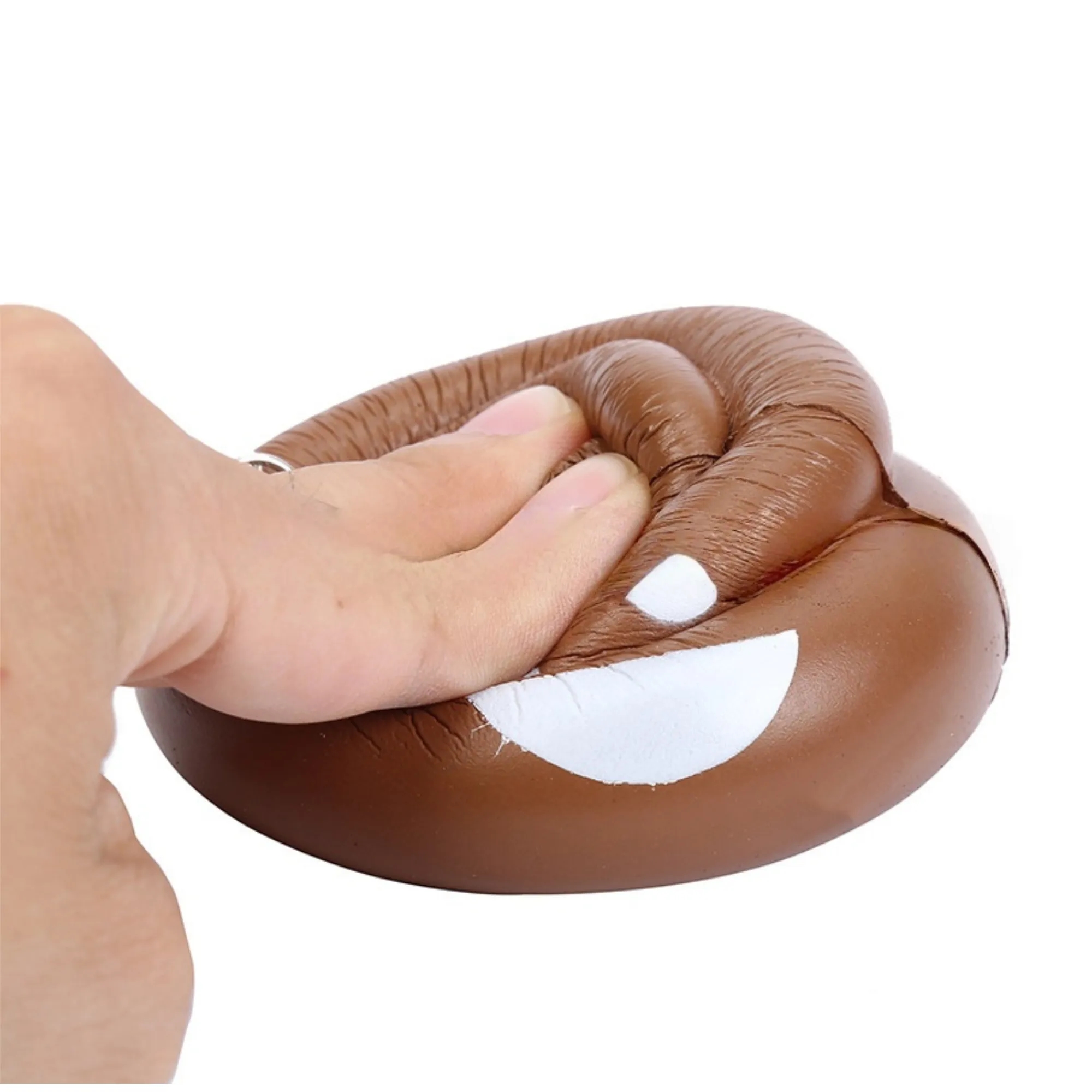 PU Foam Stress Reliever Ball Poop Shape Pressure Toy 5