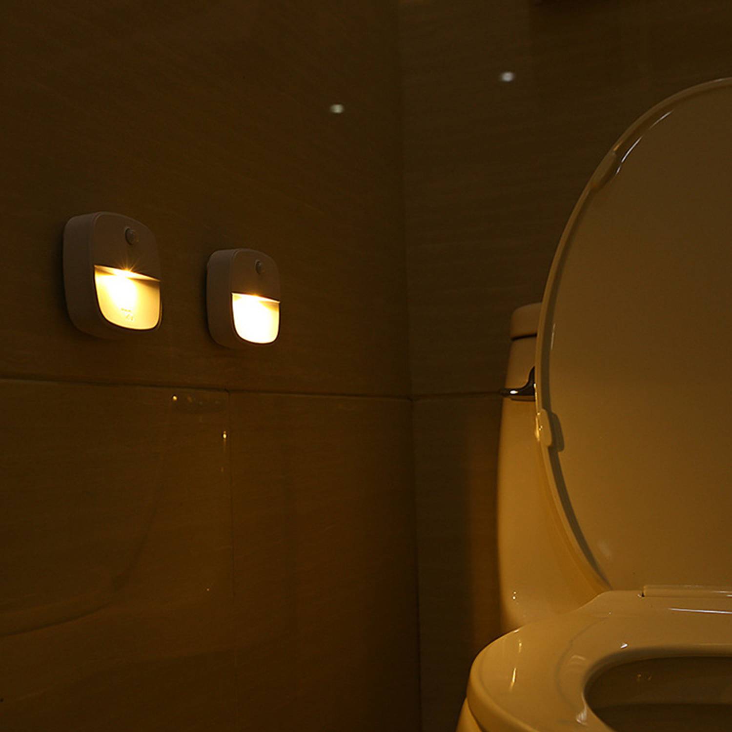 LED Intelligent Night Light Body Sensor 3pcs/set 4