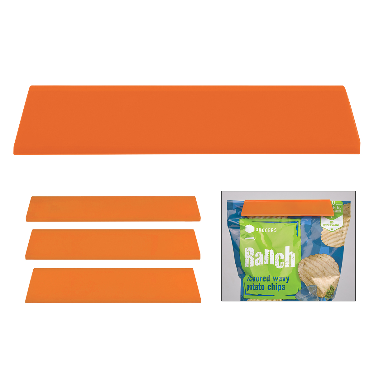 Slip-N-Seal 3 Piece Bag Clip Set 10