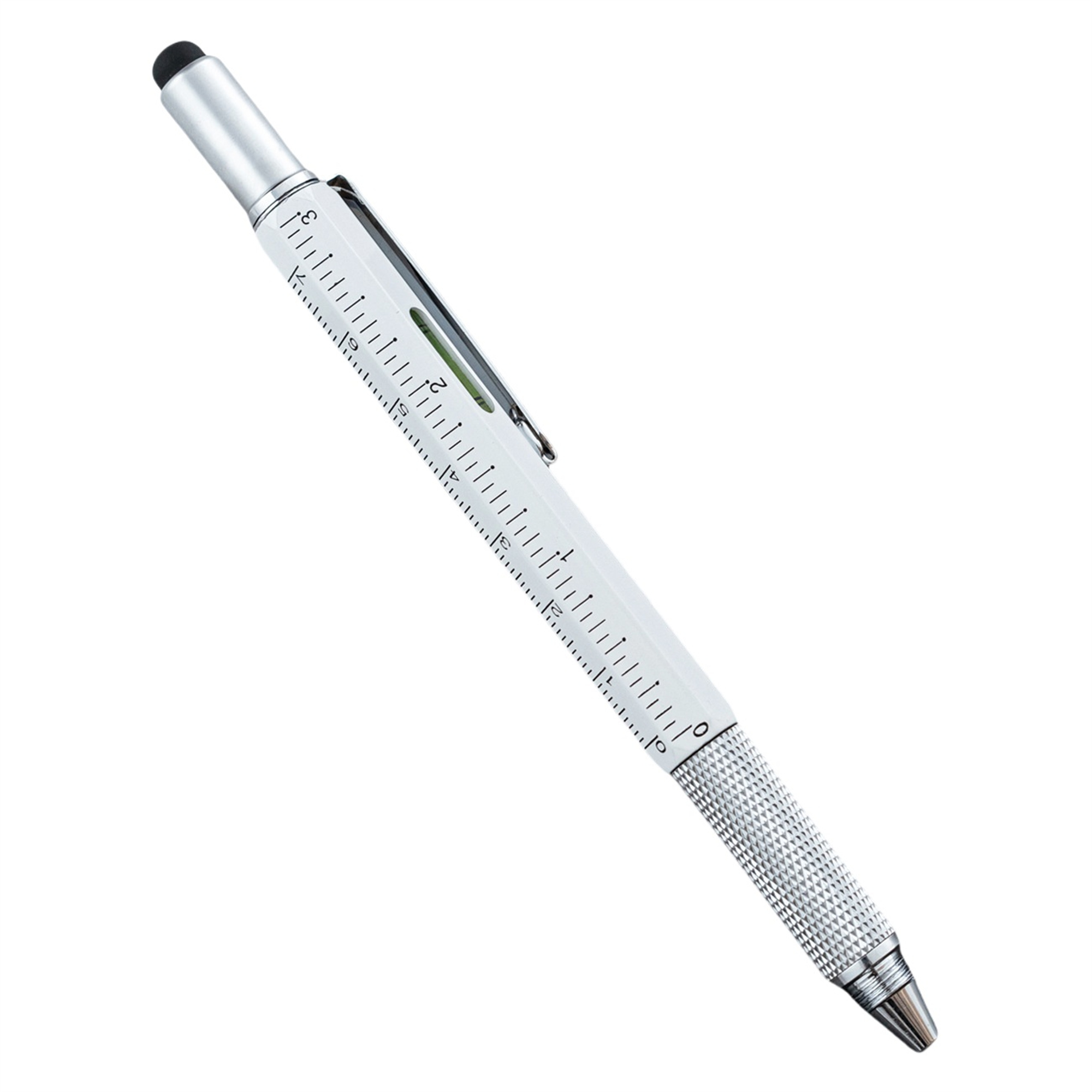 Metal 6 in 1 Multitool Stylus Ruler Ballpoint Pen 14