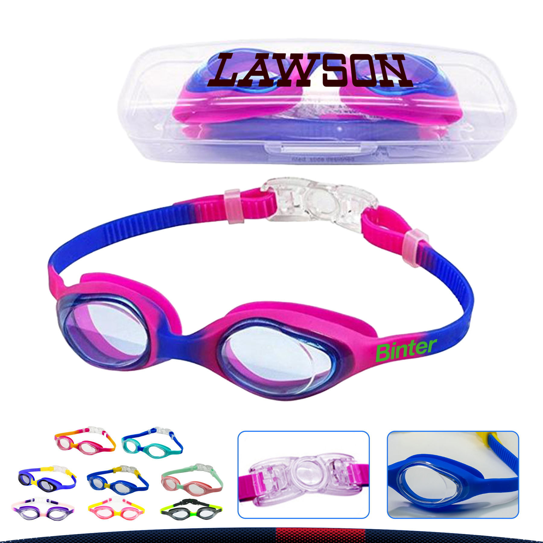 Zyler Kids Swimming Goggles 5