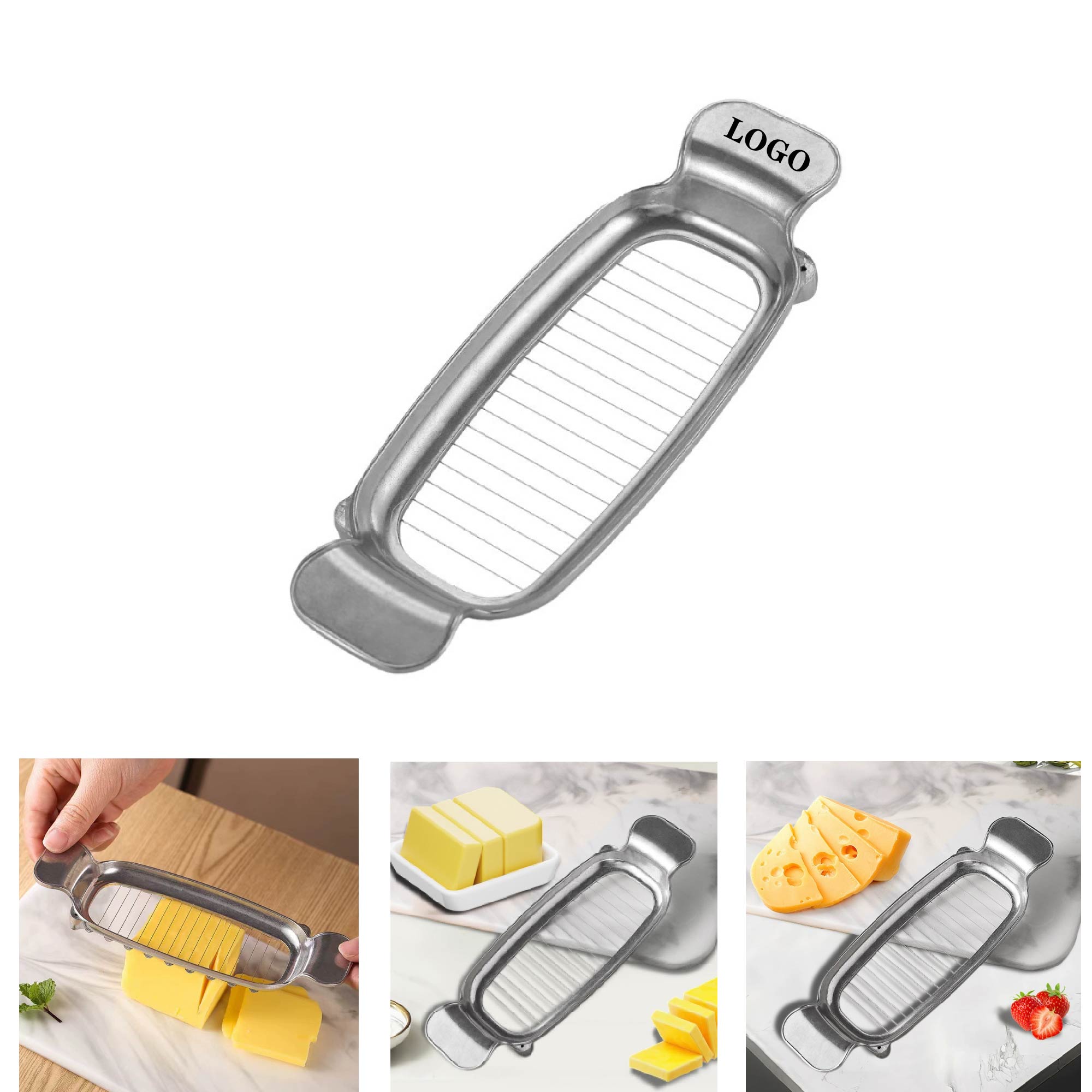 MOQ 10 pcs Kitchen Butter and Egg Slicer 2