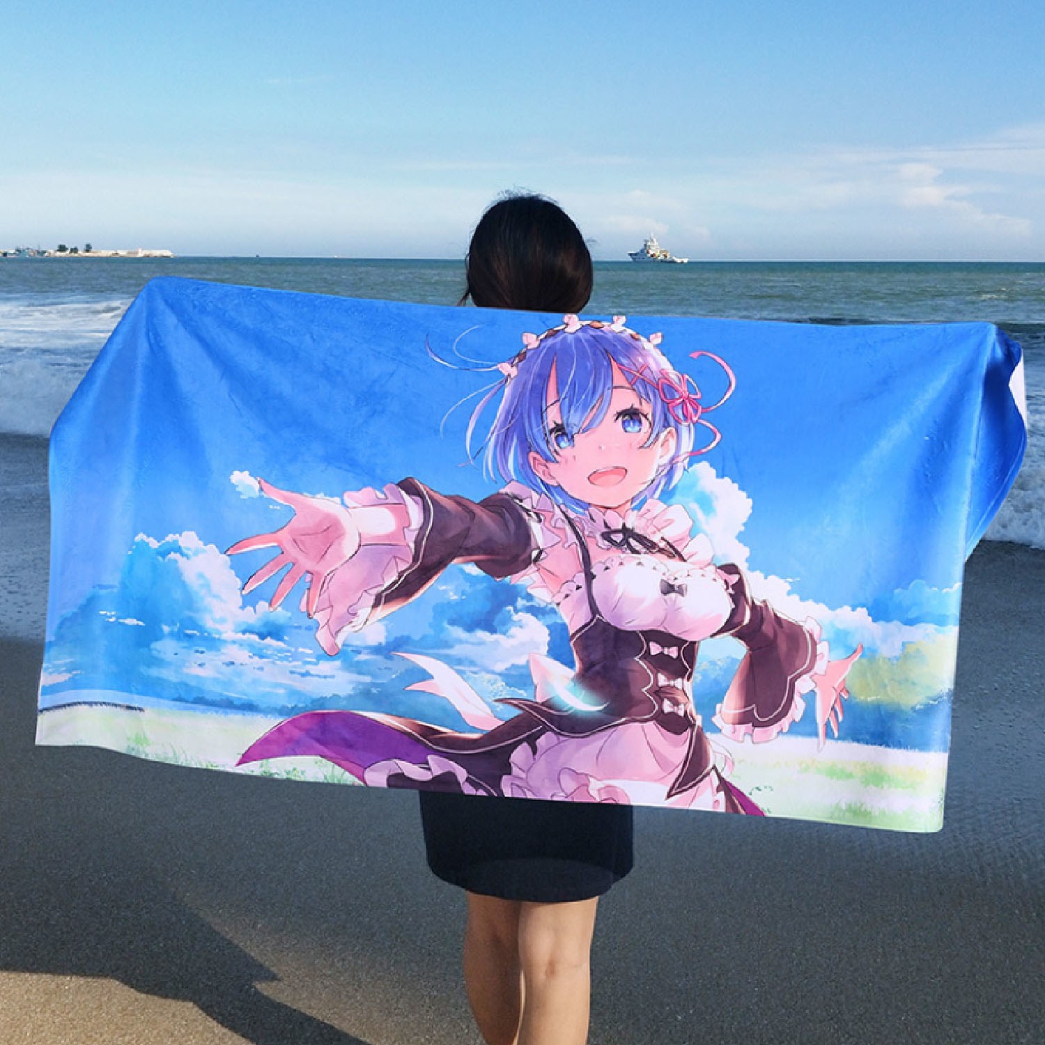 25"x 50" Sublimated Heavyweight Microfiber Beach Towel 5