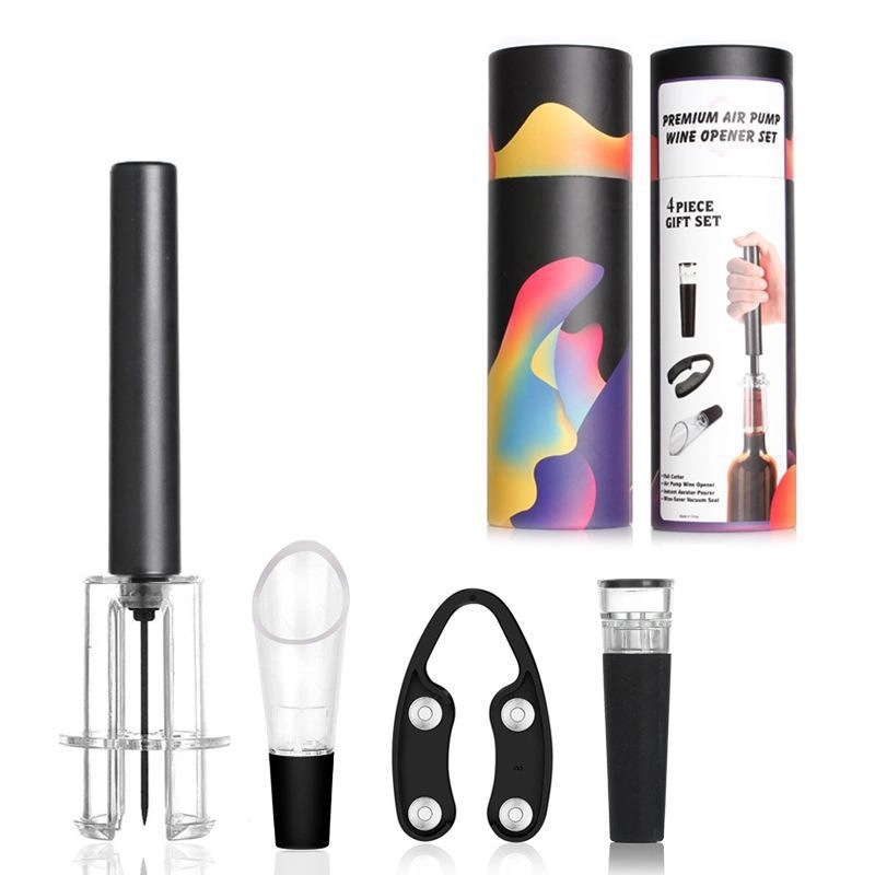 4-in-1 Air Pump Wine Opener Set 2