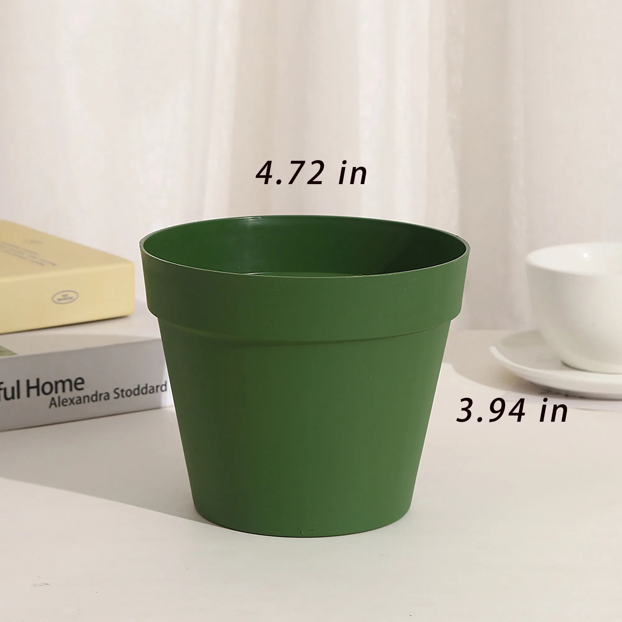 Plastic Flower Pot With Logo For Planting 4