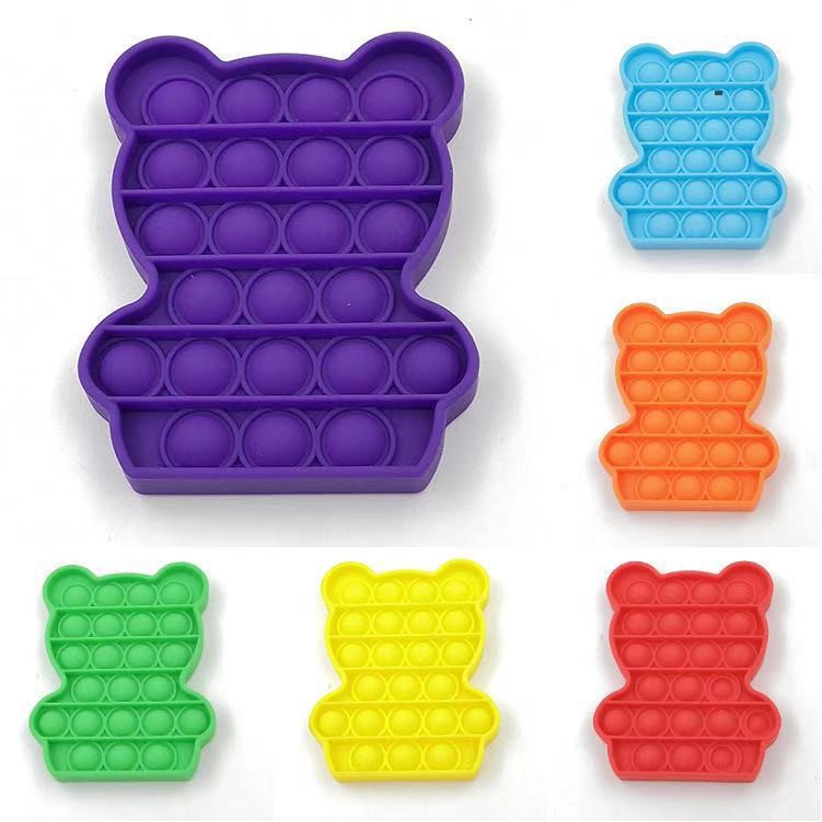 Push Bubble Fidget Sensory Toy Bear 1