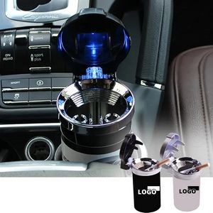 Car Ashtray With Led Light Lid 13