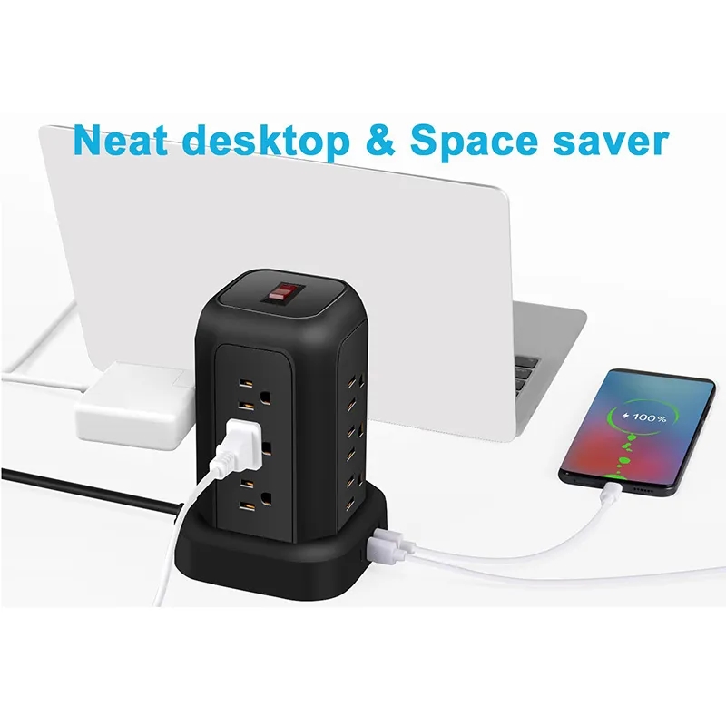 16 in 1 Multiple Outlets with Overload Protection 3