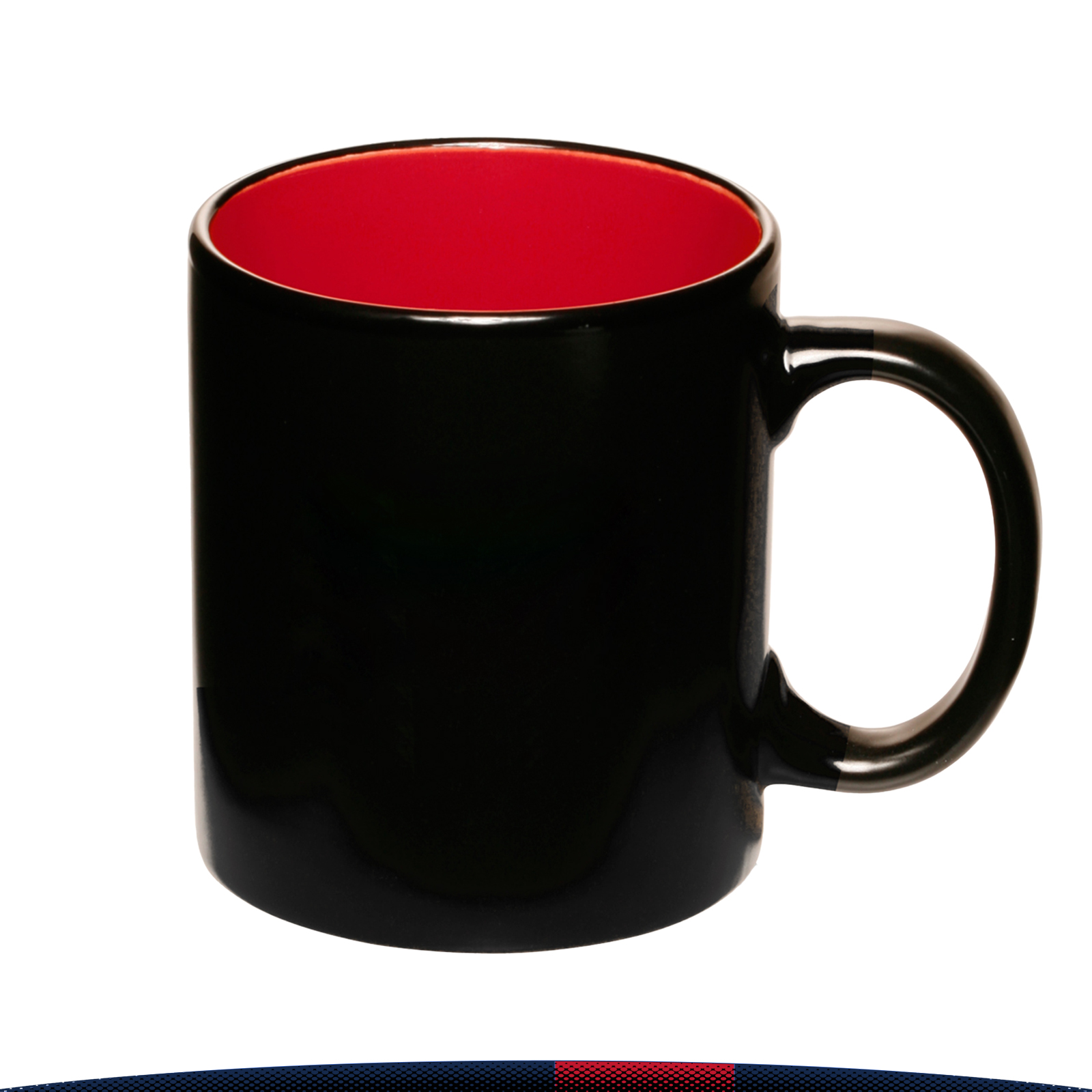 11 oz. Trin Matte Two-Tone Coffee Mugs 8