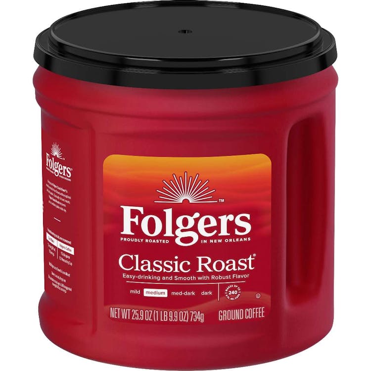 Folgers Ground Coffee - Classic Roast 25.9 oz 6 Pack 1