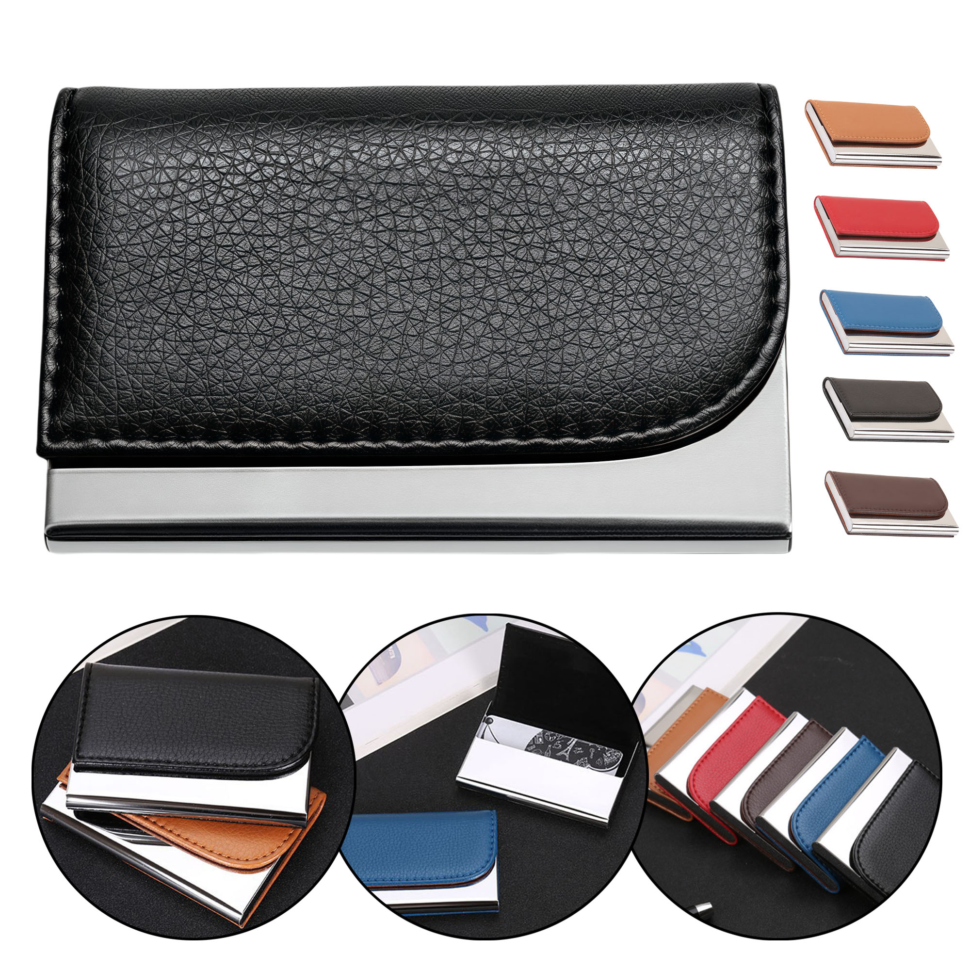 Men's Business Card Holder, Stainless Steel 4
