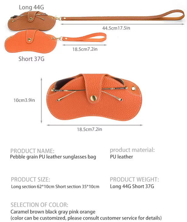 PU Leather Women Sunglasses Bag 3