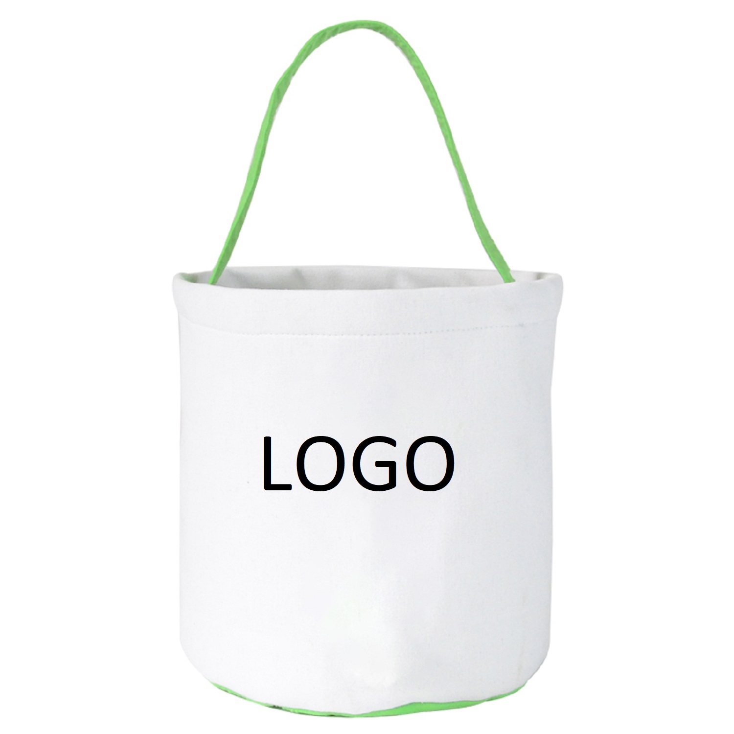 Easter Eggs Bunny Canvas Tote Bag, custom tote bag with logo imprint 9