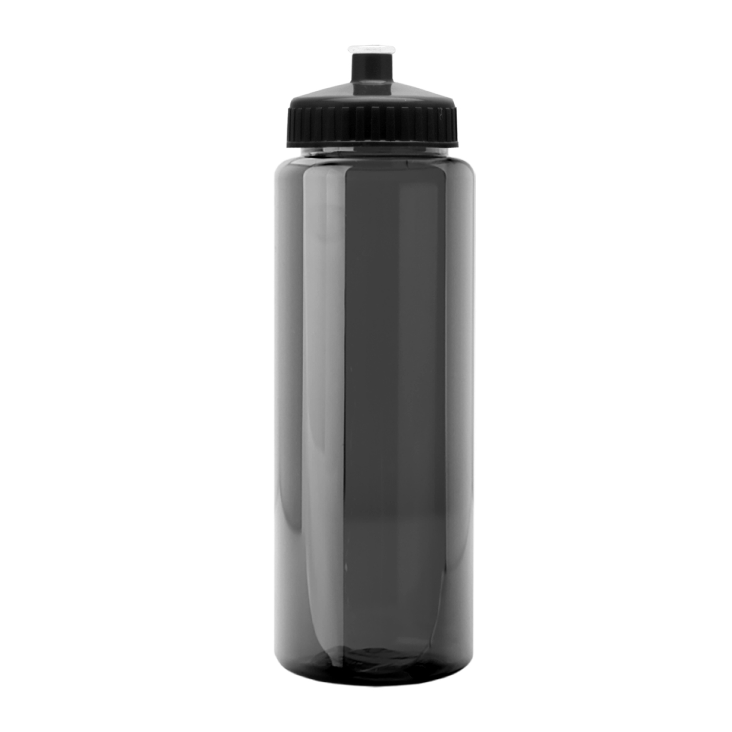 Push Pull Lid Transparent Sports Water Bottle, 32oz. 6