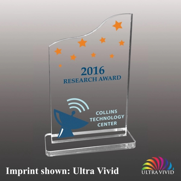 Acrylic Stock Award - Ultra Vivid Color