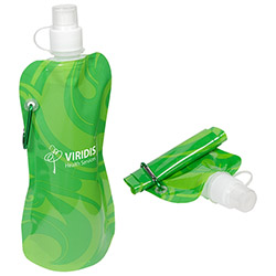 Flex Foldable 16 oz Water Bottle with Carabiner 12
