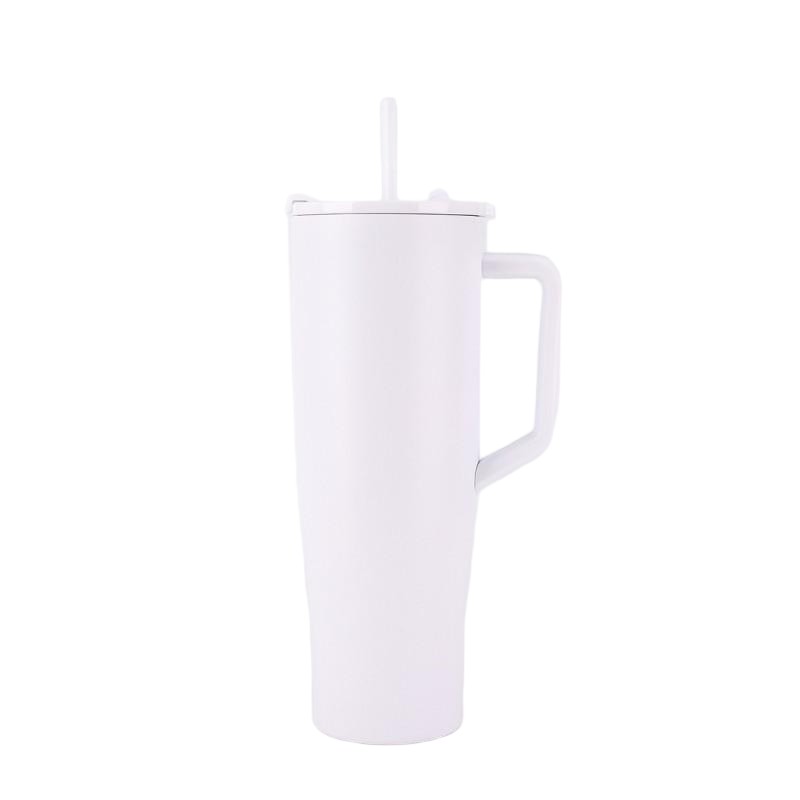 40 oz Leakproof Stainless Steel Insulated Tumbler W/ Lid & Straw 4